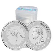 Silver Australian Kangaroos | Mint Rolls